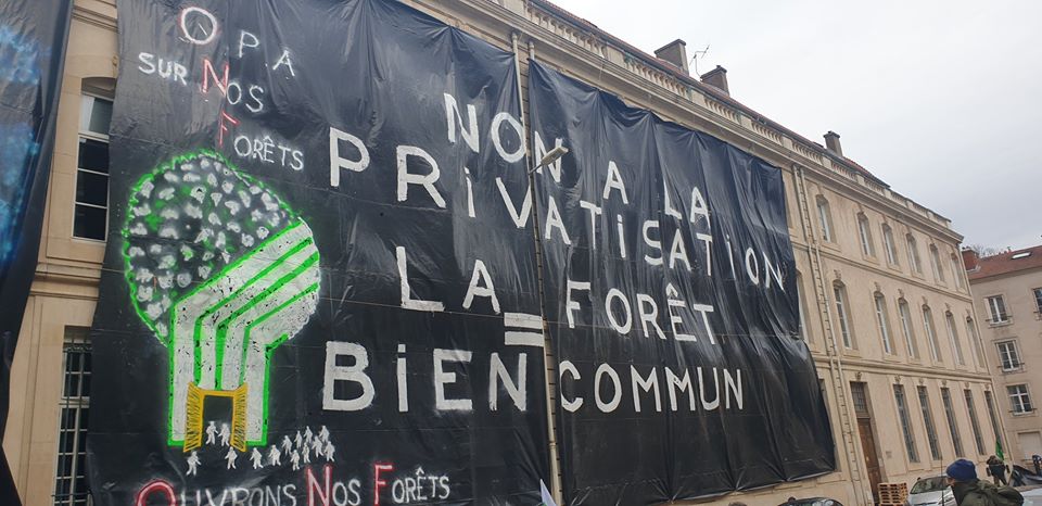 non a la privatisation - la foret comme bien commun