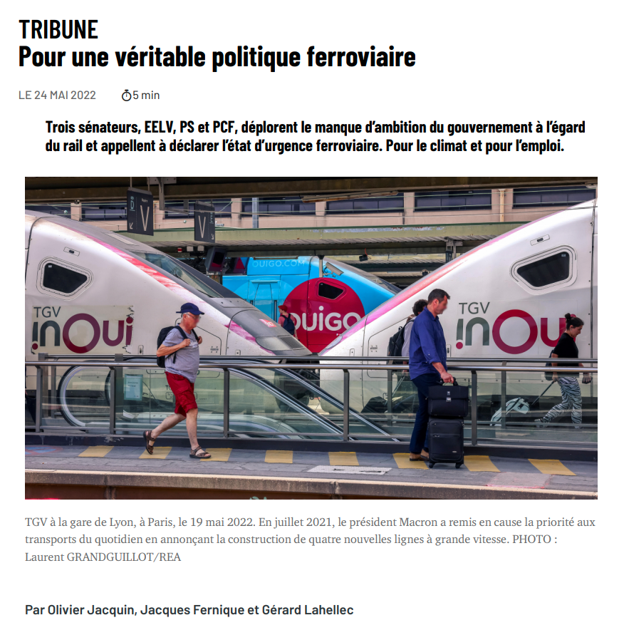 tribune ferroviaire alter éco